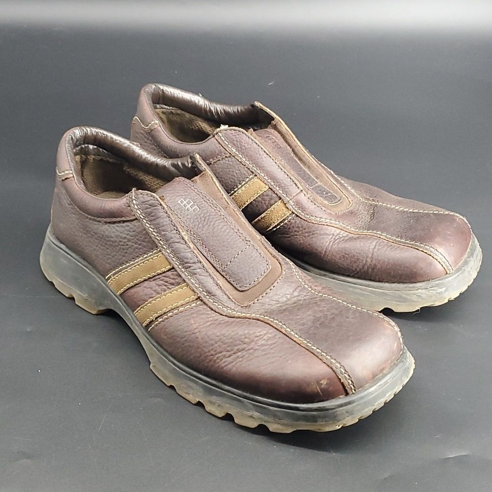 BEDSTU 90s Y2K Vintage Chunky Leather Slip-on Loafers Size EU 46, US 13